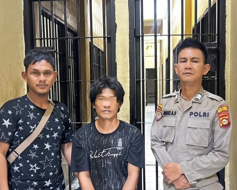 S(41) di Sel tahanan Polres Empat Lawang